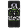 alien abductee survivor tour ufo nerd geek comic funny Samsung Galaxy S8 Plus
