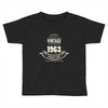 premium vintage 1963 classic perfectly aged limited edition Toddler T-shirt