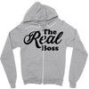 The Real Boss Zipper Hoodie