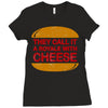 royale with cheese Ladies Fitted T-Shirt