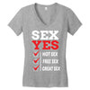 Sex Yes Please Women's V-Neck T-Shirt