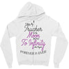 I Love My Trucker To The Moon And Back To Infinity And Beyond Forever Zipper Hoodie