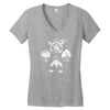 oooian rhapsody Women's V-Neck T-Shirt