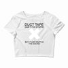 duct tape Crop Top