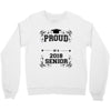 proud name 2018 senior Crewneck Sweatshirt