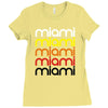 miami Ladies Fitted T-Shirt