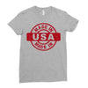 made in usa Ladies Fitted T-Shirt