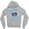 purr more Zipper Hoodie