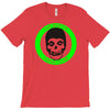 misfits fiend club green punk rock indie T-Shirt