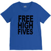 free high fives t shirt x large funny humor geek awesome highfive cool V-Neck Tee