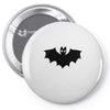 black bad Pin-back button