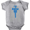r2d2 typography Baby Onesie