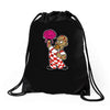 zombified big boy Drawstring Bags
