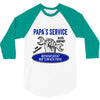 papa s service 3/4 Sleeve Shirt