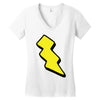 bolt Women's V-Neck T-Shirt