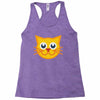 cat yellow Racerback Tank