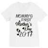 mommys first mothers V-Neck Tee