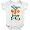 my first grade kids are smart cookies Baby Bodysuit