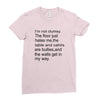 i'm not clumsy Ladies Fitted T-Shirt