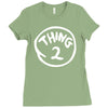 thing 2 Ladies Fitted T-Shirt