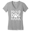 proud dog mama Women's V-Neck T-Shirt