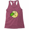moon invaders Racerback Tank