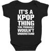 it's a kpop thing you probably wouln't understand Baby Bodysuit