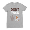 ewok2 Ladies Fitted T-Shirt