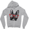 hipster pillows Zipper Hoodie