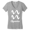 aquarius zodiac Women's V-Neck T-Shirt
