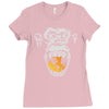 angry monkey jaune sure Ladies Fitted T-Shirt