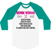 Gemini Woman 3/4 Sleeve Shirt