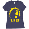 t rex mark bolan glam rock legend Ladies Fitted T-Shirt