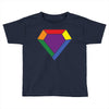 Rainbow LGBT Diamond Toddler T-shirt