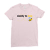 Daddy to Bee Baby Boy Ladies Fitted T-Shirt