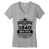 Made In 1940 And Still Awesome Women's V-Neck T-Shirt