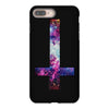 inverted galaxy cross funny  religion banter space fashion new iPhone 8 Plus Case