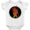 Goku Silhouette Baby Bodysuit