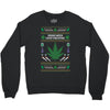 smoke weed ugly sweater Crewneck Sweatshirt