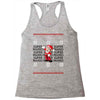 ugly super mario christmas Racerback Tank