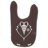 pixel tuxedo Baby Bibs
