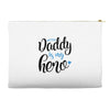 Daddy is my Hero Baby Boy Accessory Pouches