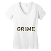 uk grime Women's V-Neck T-Shirt