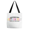Greeting From Astroworld Wish You Were Here Tote Bags