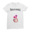 Pregosaurus Girl Ladies Fitted T-Shirt