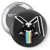 Killerbunny2007 Rainbow Overflow Pin-back button