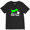 dino fast food  fun V-Neck Tee