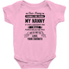 Dear Nanny, Love, Your Favorite Baby Onesie