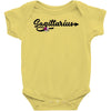 sagittarius violet Baby Bodysuit