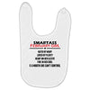 Smartass February Girl Baby Bibs